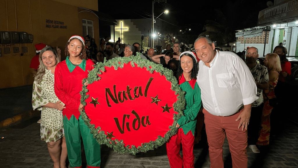 Tanguá inaugura decoração do Natal Vida 2023