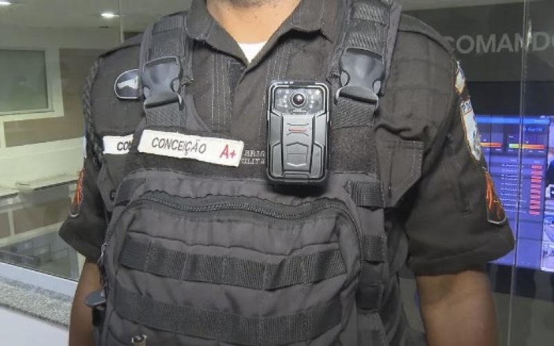câmera polícia